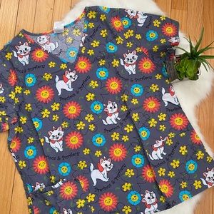 Aristocats scrub top
